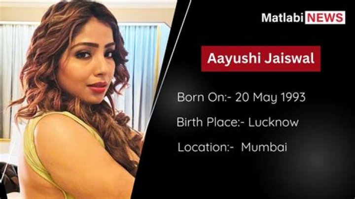 Aayushi Jaiswal: The Rising Star of Web Series 2024