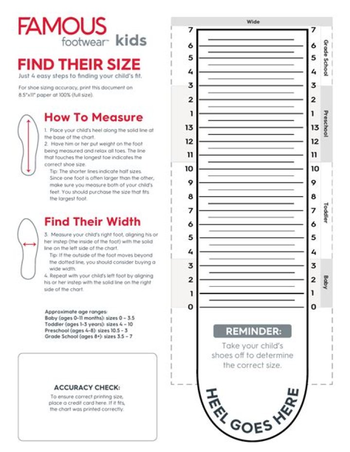 Comprehensive Guide To Tyla Shoe Sizing: Find Your Perfect Fit