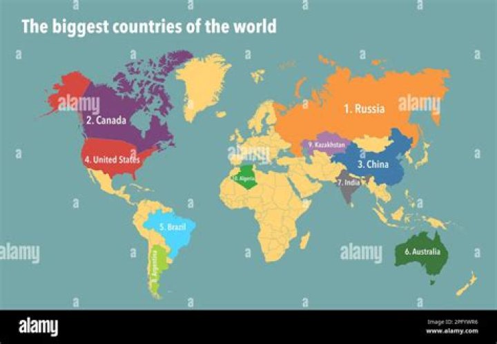 Discover The Largest Territorial Colossus: The Biggest Country In The World
