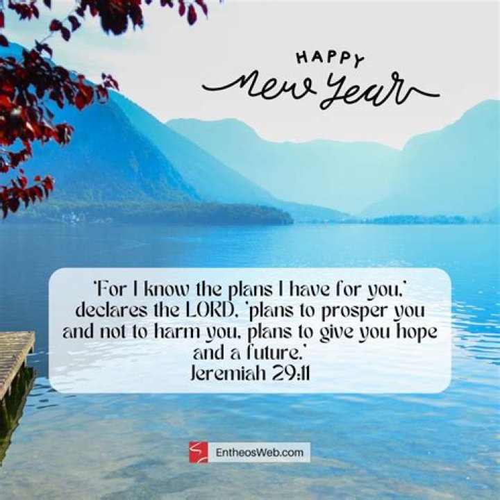 Discover Uplifting Bible Verses: Blessings And Hope For The New Year
