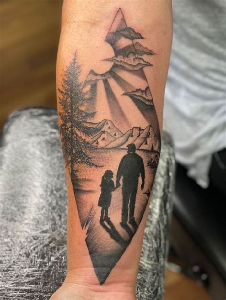 Father & Daughter Tattoo: A Touching Bond