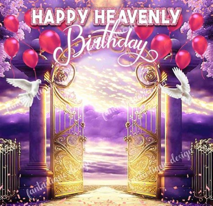 Heavenly Remembrance: Happy Birthday In Eternal Peace