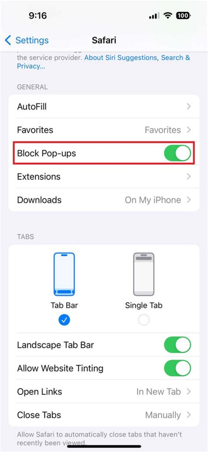 How To Easily Disable Pop-up Blocker In Safari