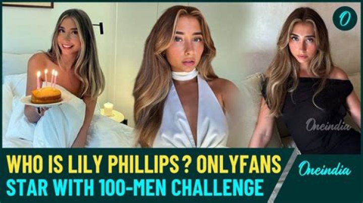 Lily Phillips 100 Guy Challenge: The Hottest Trend, Unveiled!