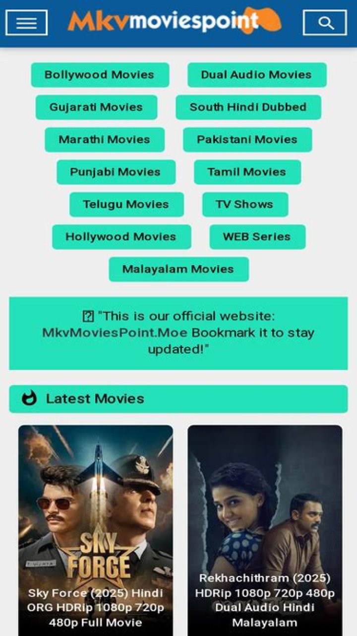 MKVMoviesPoint All Quality Download Bollywood: Your Ultimate Guide to Bollywood Movies