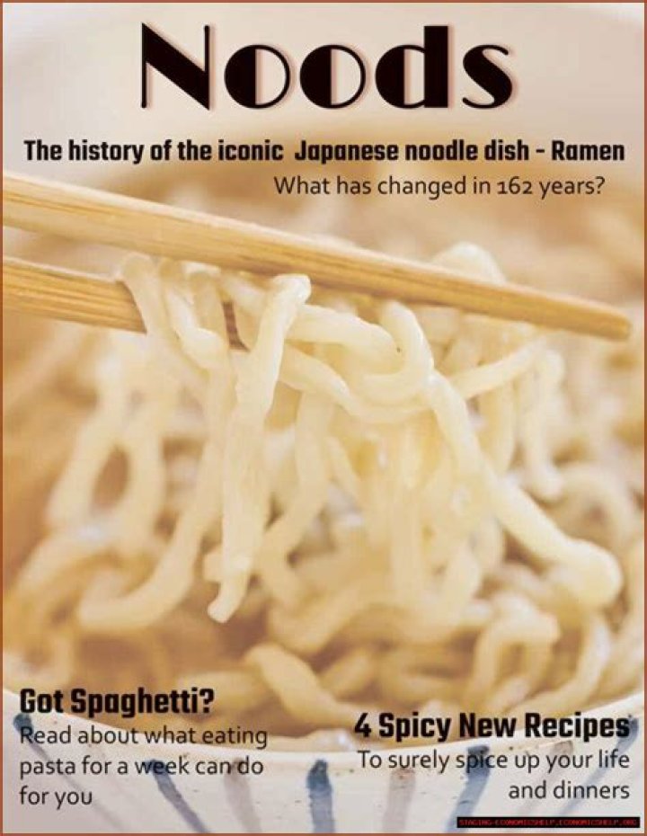 Noodlemagazine: Your Ultimate Source for All Things Noodle!