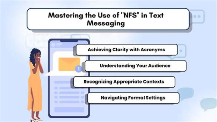 The Ultimate Guide To Understanding "NFS" In Text Messaging