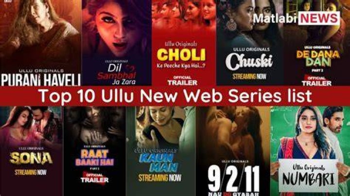 Top Ullu Web Series 2024: Watch Now &amp; Discover the Hottest Shows