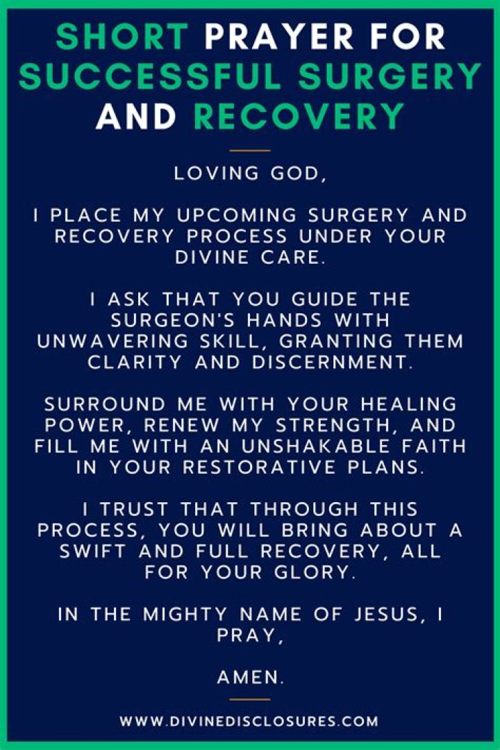 Ultimate Prayer For A Successful Surgery: Guidance And Healing
