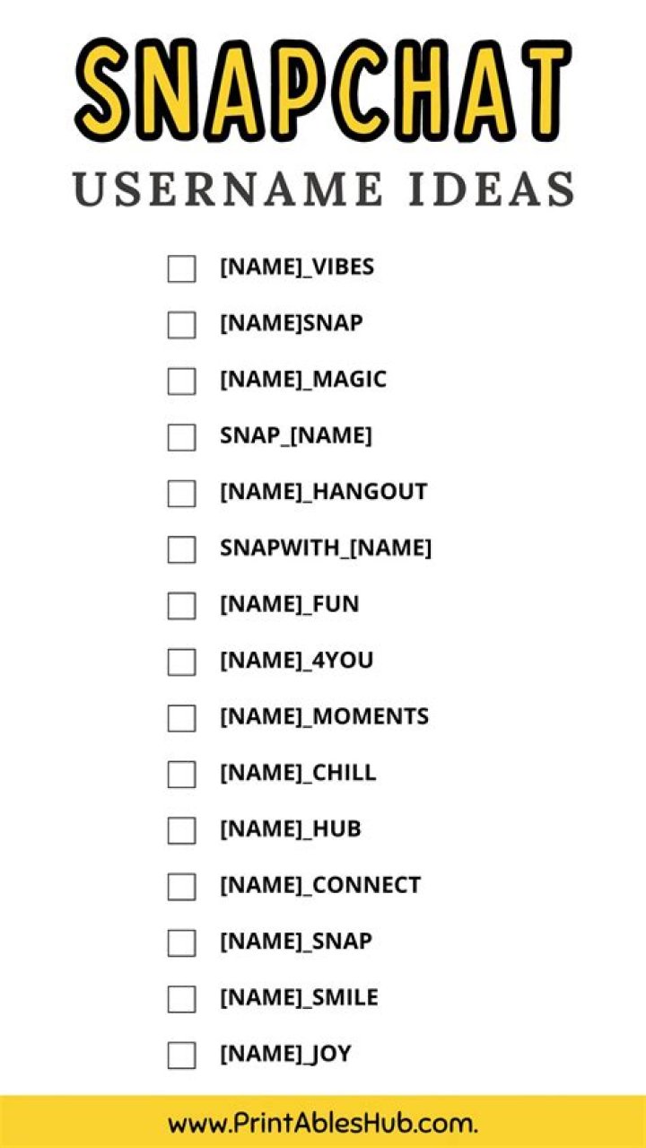 Unique And Creative Snapchat Username Ideas: A Guide To Standing Out